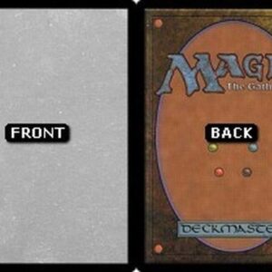 Magic: The Gathering Black Border Foil Filler Card
