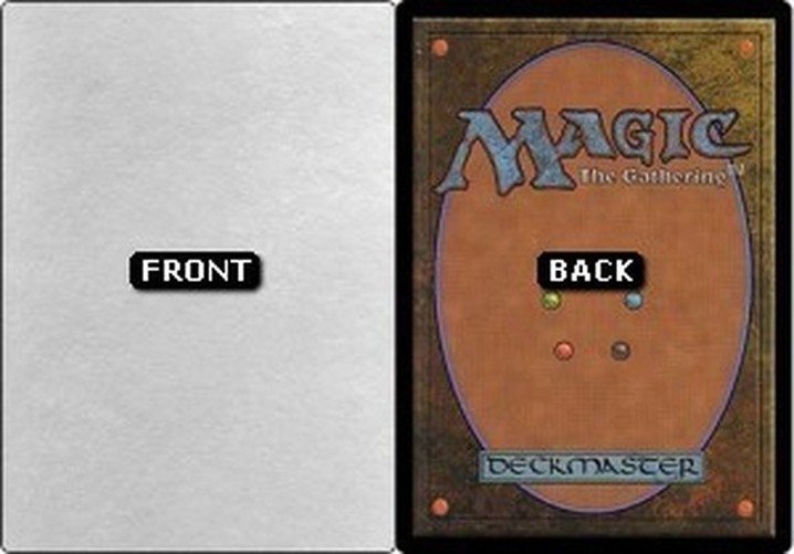 Magic: The Gathering Foil White Filler Card