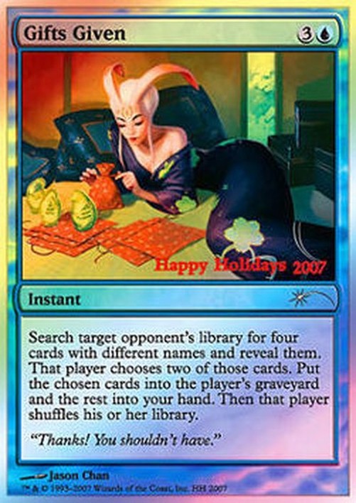 Magic: The Gathering Gifts Given