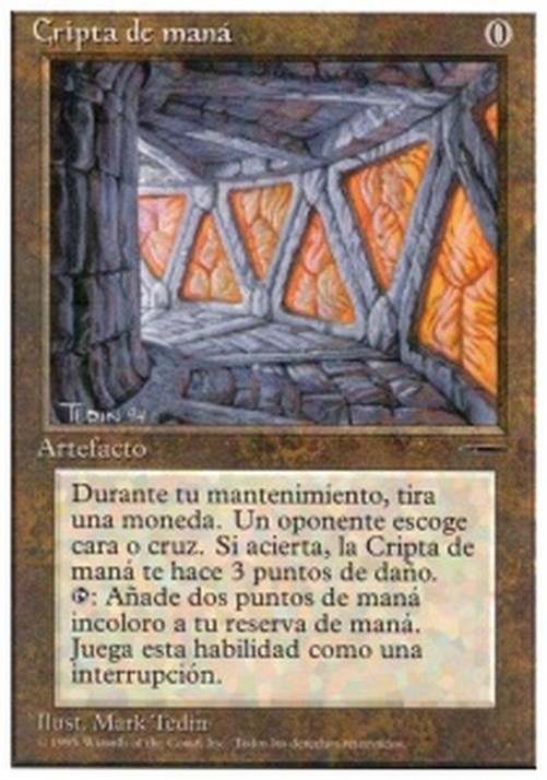 Magic: The Gathering Mana Crypt (V.2) Spanish