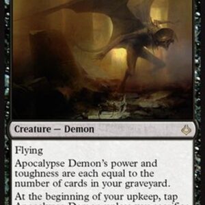 Magic: The Gathering Apocalypse Demon