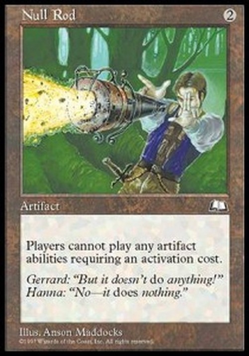 Magic: The Gathering Null Rod