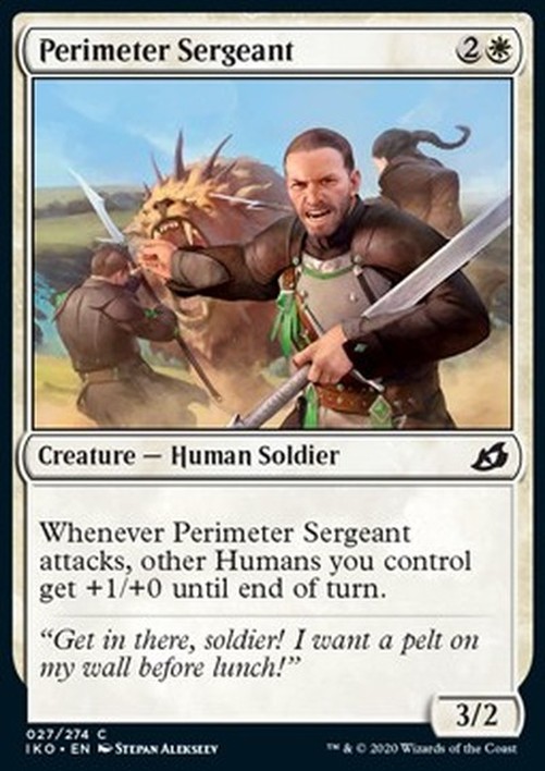 Magic: The Gathering Perimeter Sergeant