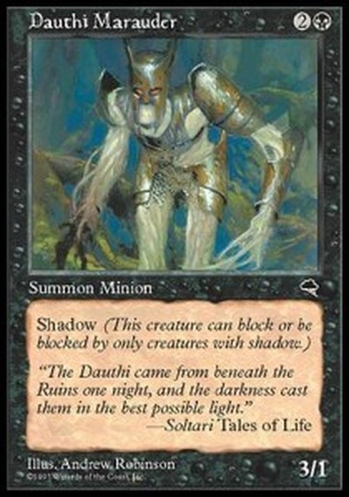 Magic: The Gathering Dauthi Marauder