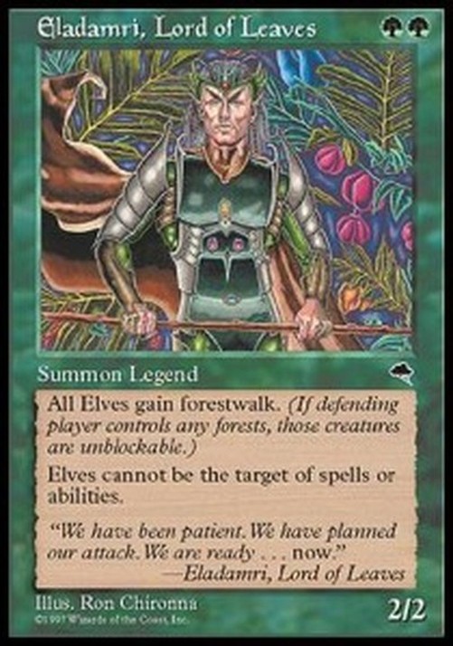 Magic: The Gathering Eladamri, Lord of Leaves
