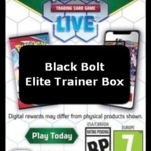 Pokemon Live Code Card (Elite Trainer Box)