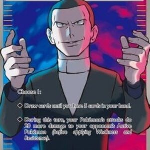 Pokemon Giovanni's Scheme