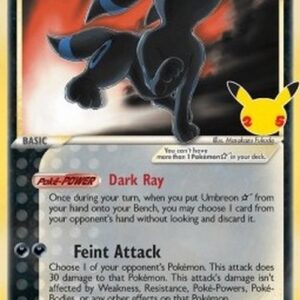 Pokemon Umbreon Gold Star