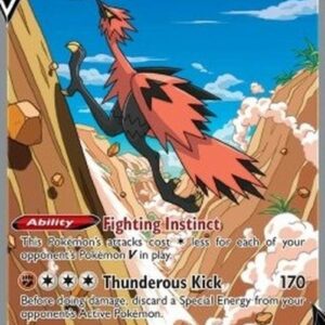 Pokemon Galarian Zapdos V