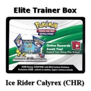 Pokemon Online Code Card (Ice Rider Calyrex Elite Trainer Box)
