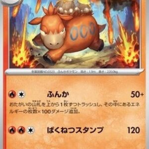 Pokemon Camerupt Japanese