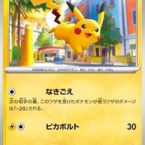 Pokemon Pikachu Japanese