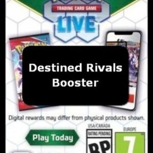 Pokemon Live Code Card (Booster)