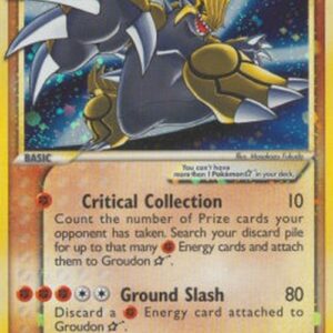 Pokemon Groudon Gold Star