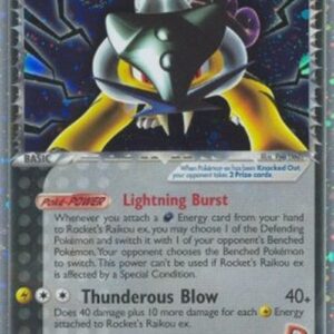 Pokemon Rocket's Raikou ex