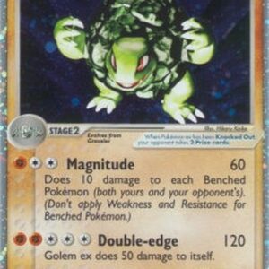 Pokemon Golem ex