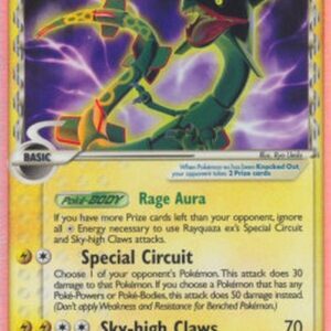 Pokemon Rayquaza ex δ Delta Species