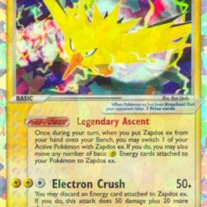 Pokemon Zapdos ex