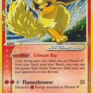 Pokemon Flareon Gold Star