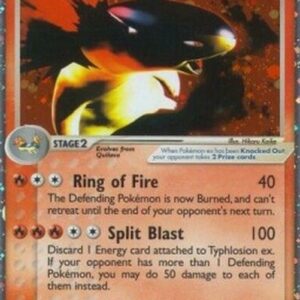 Pokemon Typhlosion ex