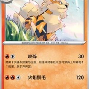 Pokemon Arcanine S-Chinese