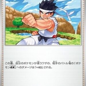 Pokemon Black Belt's Training Japanese