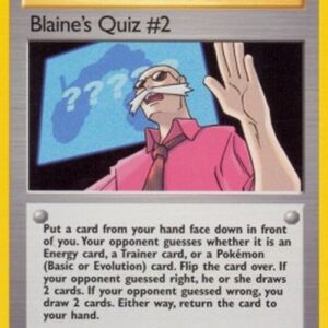 Pokemon Blaine's Quiz #2