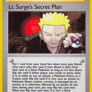 Pokemon Lt. Surge's Secret Plan