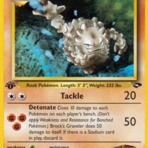 Pokemon Brock's Graveler