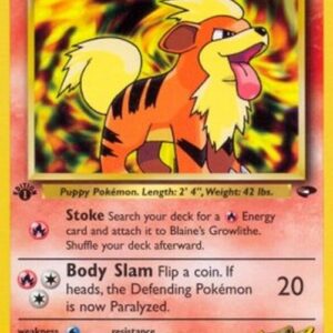Pokemon Blaine's Growlithe