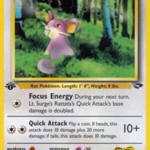 Pokemon Lt. Surge's Rattata