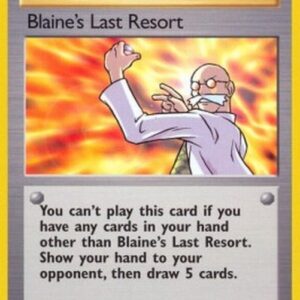 Pokemon Blaine's Last Resort