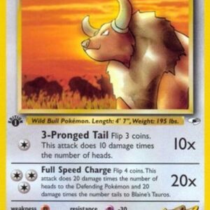 Pokemon Blaine's Tauros