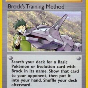 Pokemon Brock's Training Method