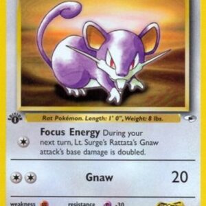 Pokemon Lt. Surge's Rattata