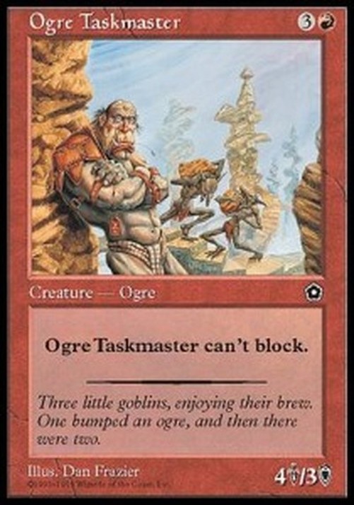 Magic: The Gathering Ogre Taskmaster