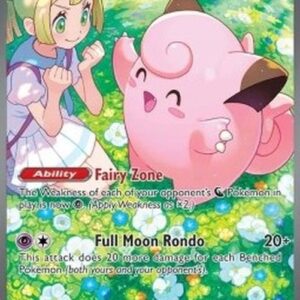 Pokemon Lillie's Clefairy ex