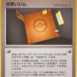 Pokemon Narrow Gym Japanese