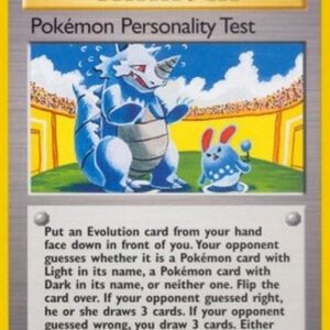 Pokemon Personality Test