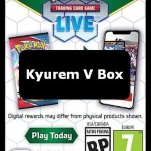 Pokemon Live Code Card (Kyurem V Box)