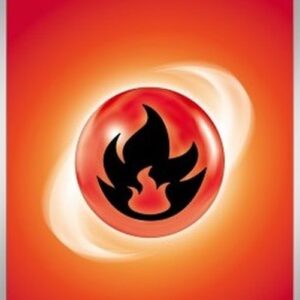Pokemon Basic Fire Energy Japanese