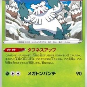 Pokemon Abomasnow Japanese