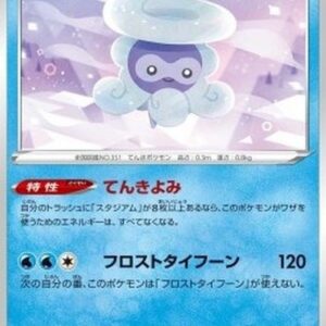 Pokemon Castform Snowy Form Japanese