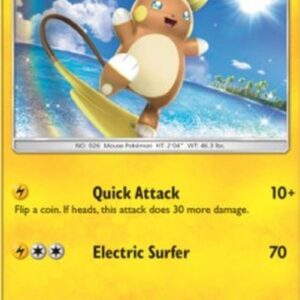 Pokemon Alolan Raichu