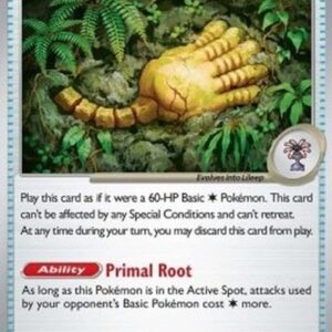 Pokemon Antique Root Fossil