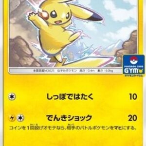 Pokemon Pikachu Japanese