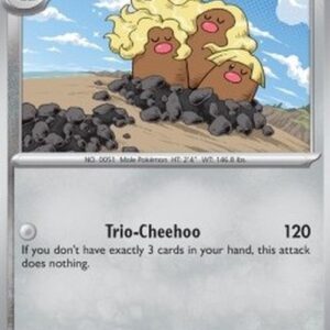 Pokemon Alolan Dugtrio