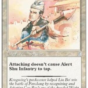 Magic: The Gathering Alert Shu Infantry