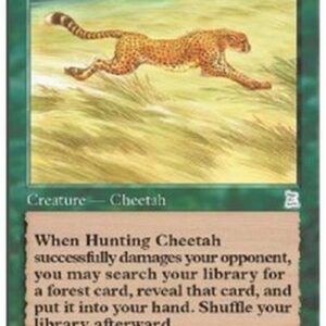 Magic: The Gathering Hunting Cheetah