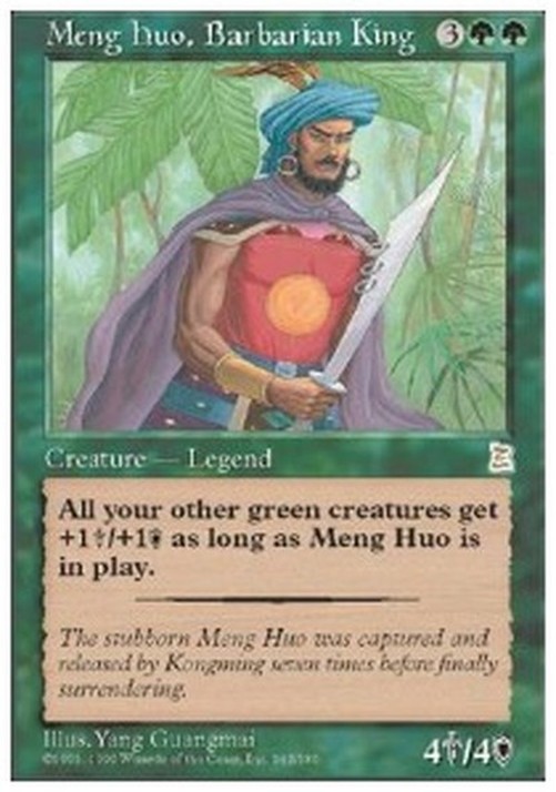 Magic: The Gathering Meng Huo, Barbarian King